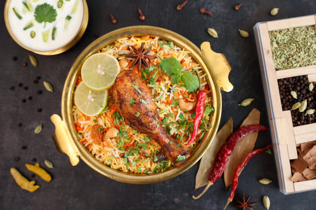 Chicken Biryani, LUCKI Style