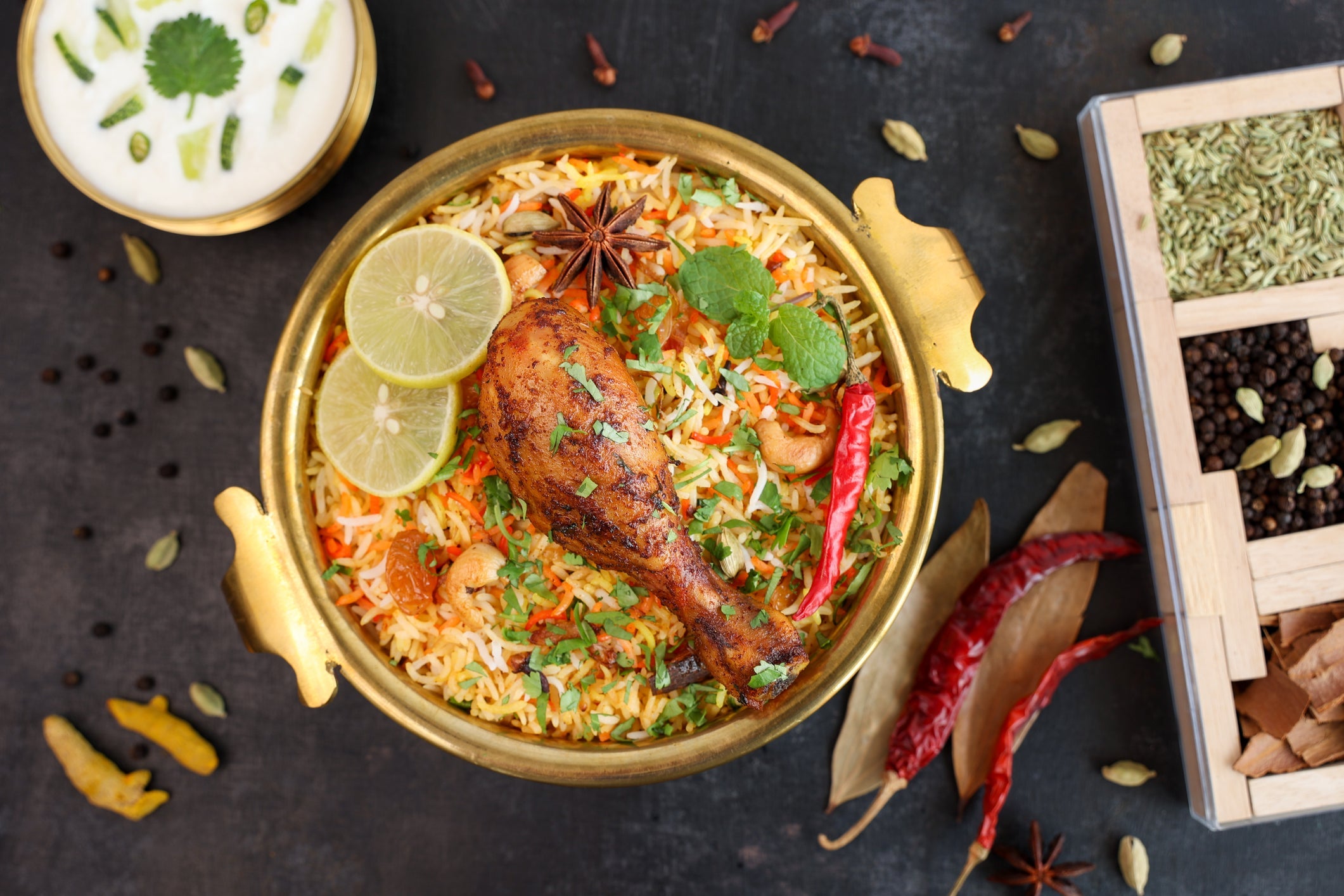 Chicken Biryani, LUCKI Style
